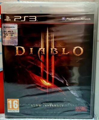 Diablo III - PS3 Playstation 3 Action Rpg Edizione Italiana Nuovo