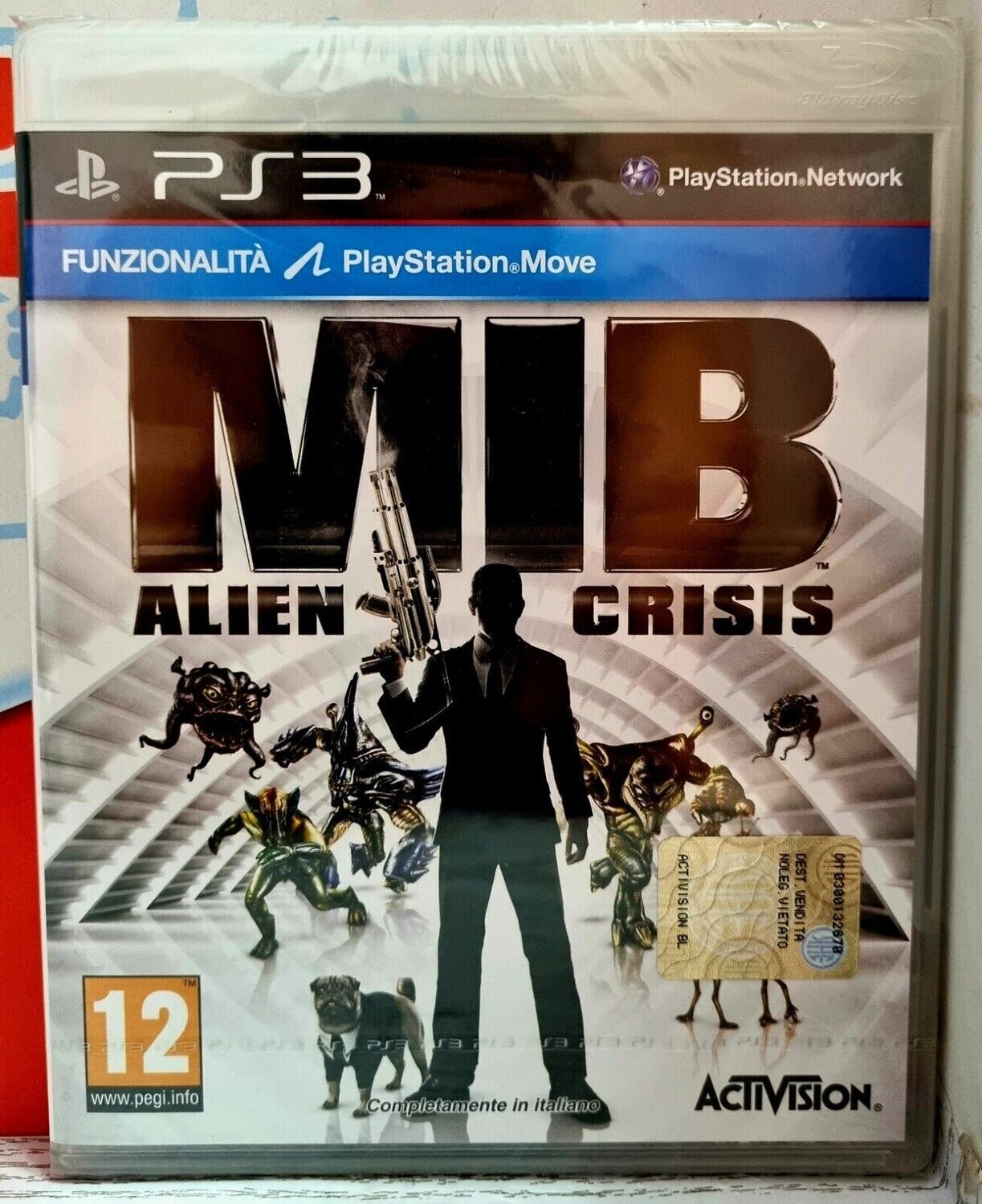 MEN IN BLACK MIB ALIEN CRISIS - PS3 PLAYSTATION 3