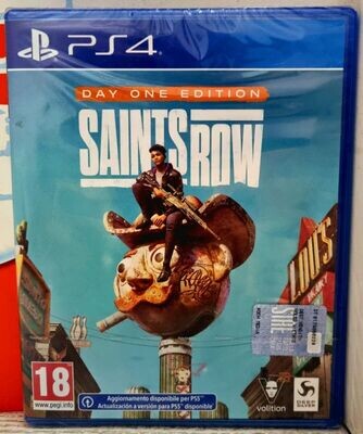 Saints Row (2022) Day One Edition - PS4 ➠ PS5 Ediz. Italia/Spagna
