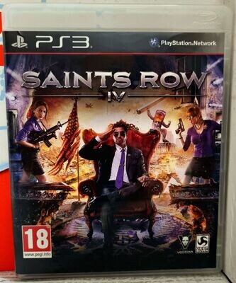 Saints Row IV - Ps3 Playstation 3 Action Sparatutto Con Italiano