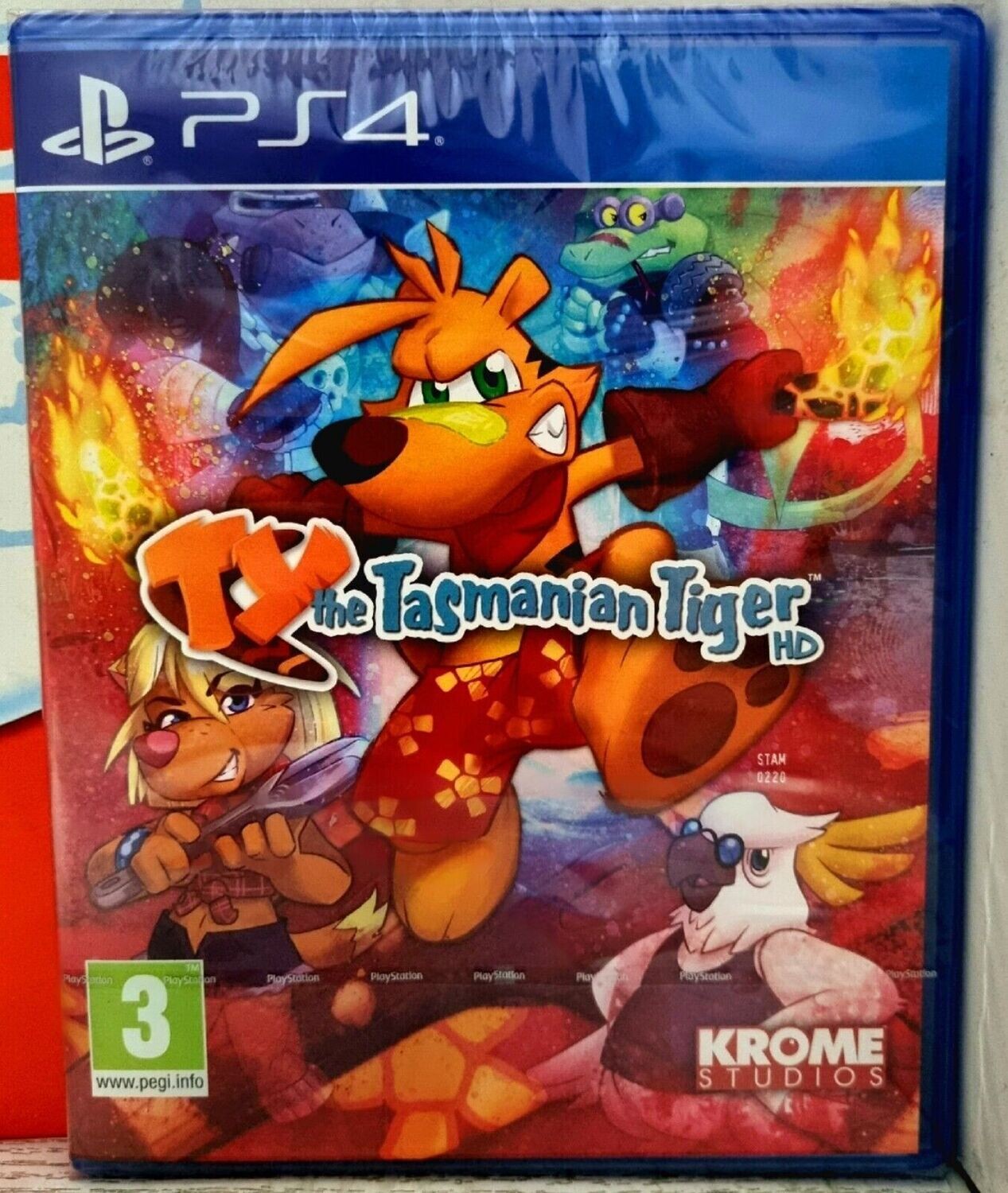 TY THE TASMANIAN TIGER HD REMASTERED - PS4 PLAYSTATION 4