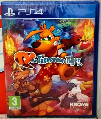 TY THE TASMANIAN TIGER HD REMASTERED - PS4 PLAYSTATION 4