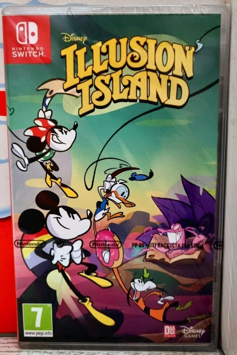 DISNEY ILLUSION ISLAND - NINTENDO SWITCH PLATFORM METROIDVANIA