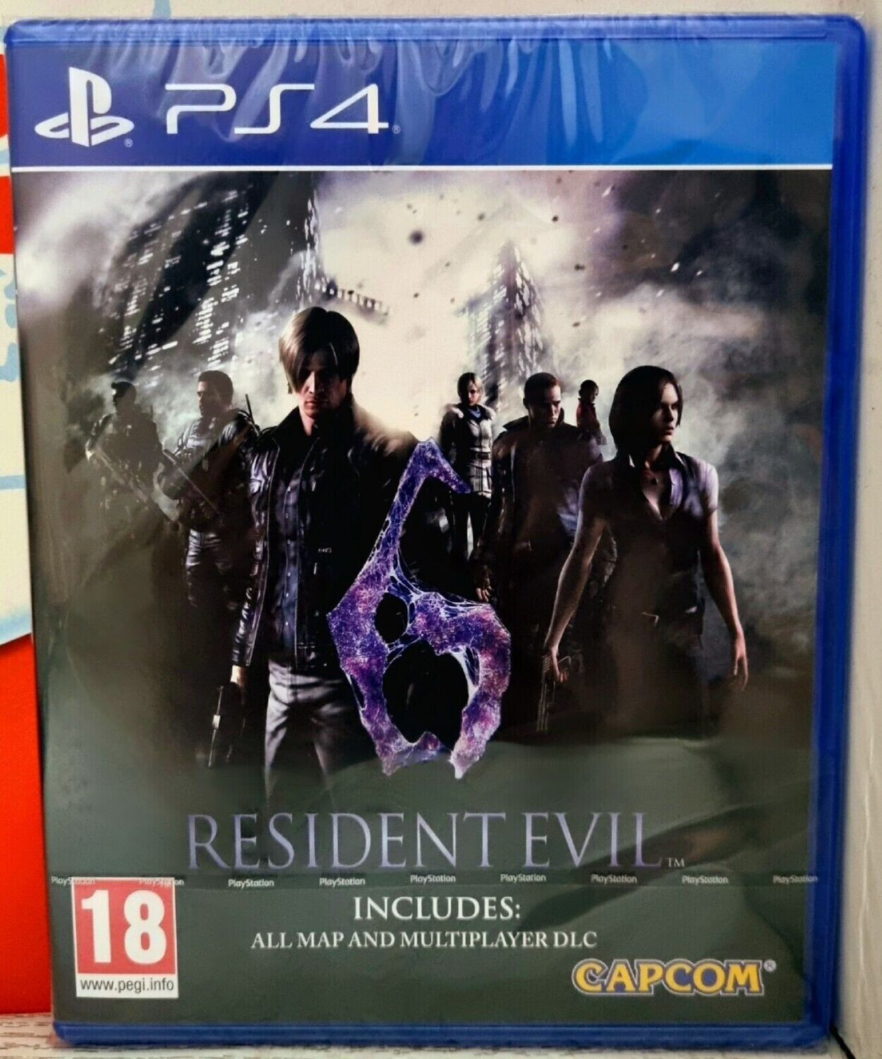 Resident Evil 6 Hd - PS4 Playstation 4 Prima Stampa Pal Uk Con Italiano