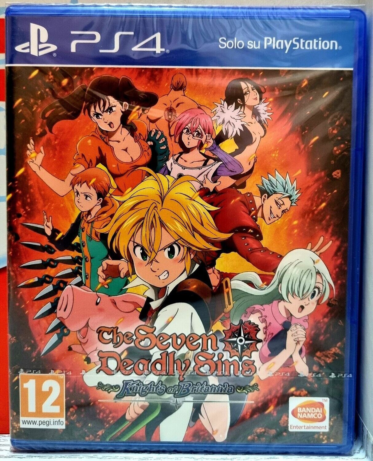 The Seven Deadly Sins Knights Of Britannia - Ps4 Rara Edizione Italiana