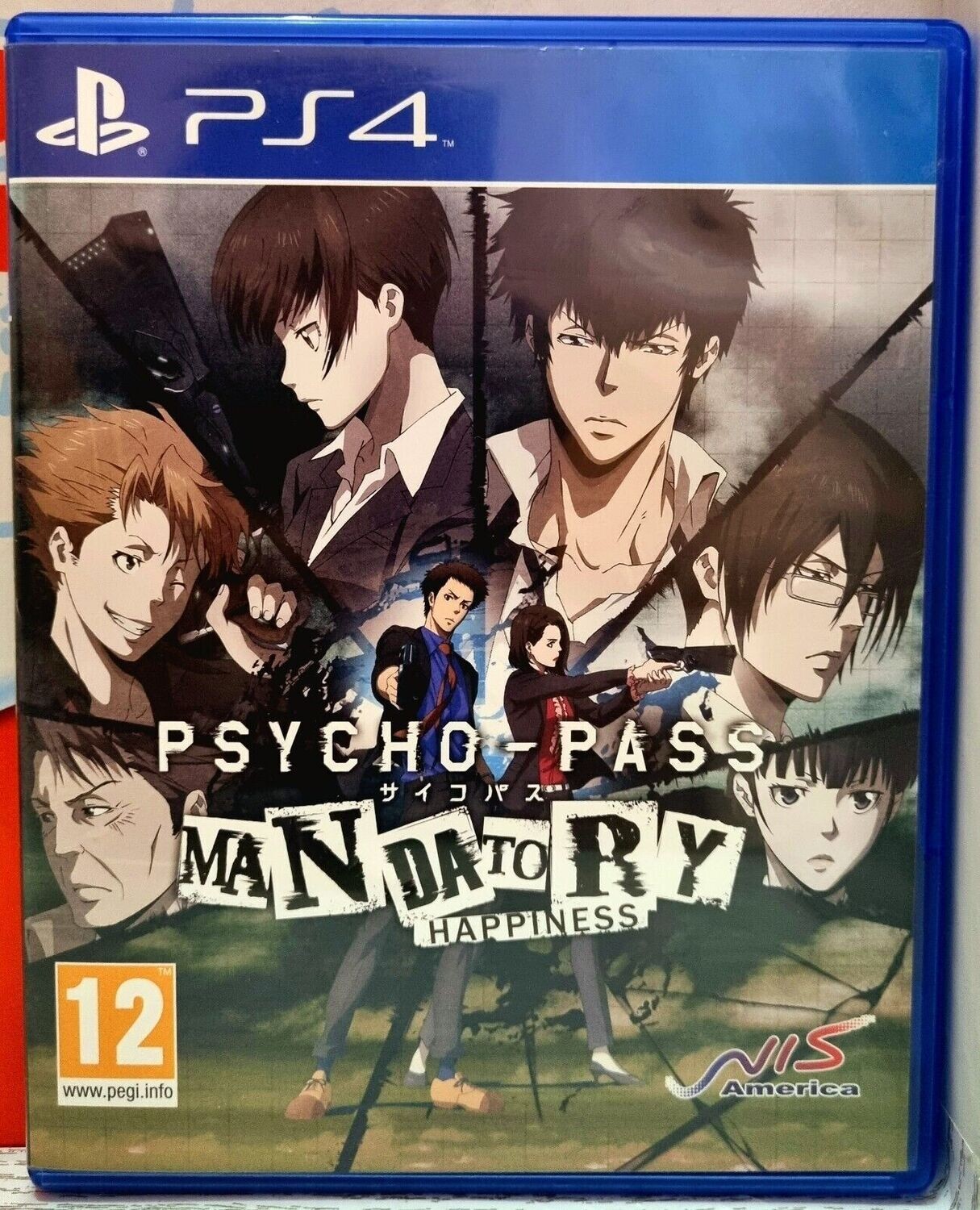 Psycho-Pass: Mandatory Happiness - PS4 Playstation 4 Visual Novel Action