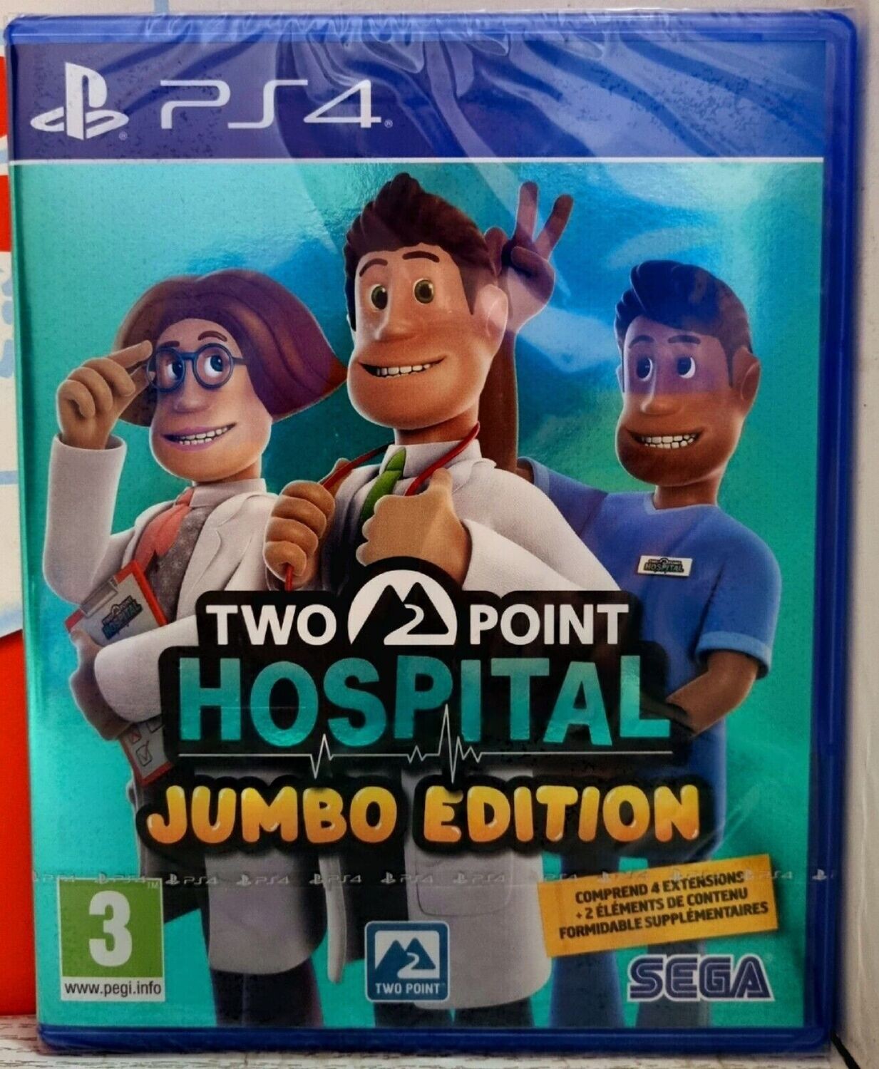 Two Point Hospital Jumbo Edition - PS4 Tipo Theme Hospital FR Con Italiano