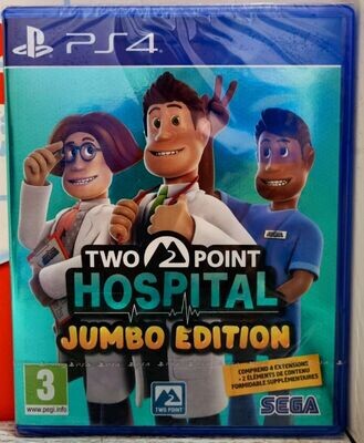 Two Point Hospital Jumbo Edition - PS4 Tipo Theme Hospital FR Con Italiano