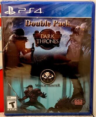 DARK THRONES / WITCH HUNTER DOUBLE PACK - PS4 ENDLESS RUNNER GAME 2D