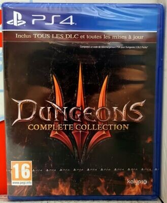 DUNGEONS III 3 COMPLETE COLLECTION - PS4 RPG PAL FR CON ITALIANO