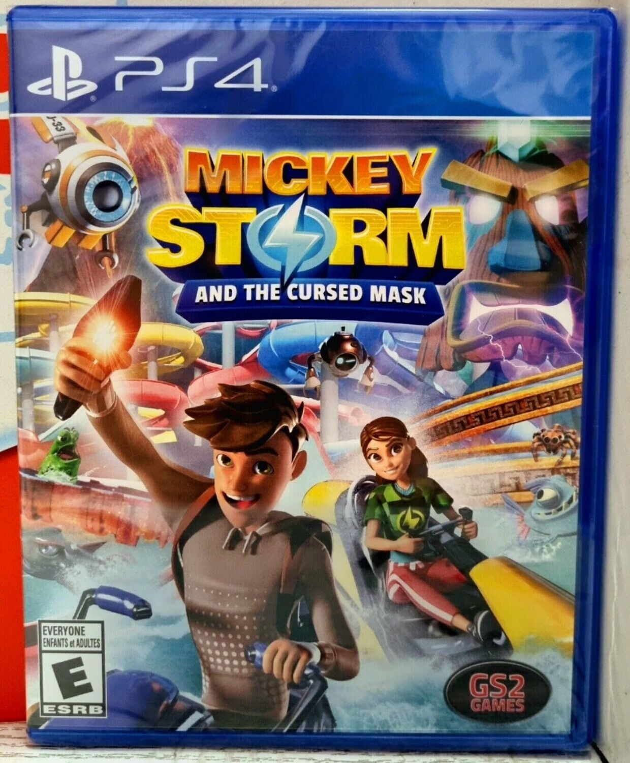 MICKEY STORM AND THE CURSED MASK - PS4 AVVENTURA PLATFORM