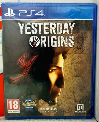 YESTERDAY ORIGINS - PS4 AVVENTURA GRAFICA SEQUEL DI NEW YORK CRIMES