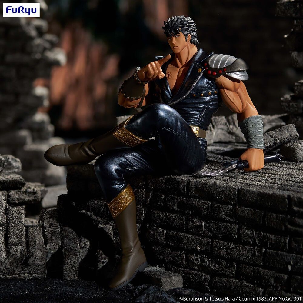 Fist Of The North Star Kenshiro Noodle Stopper Statua 14 Cm