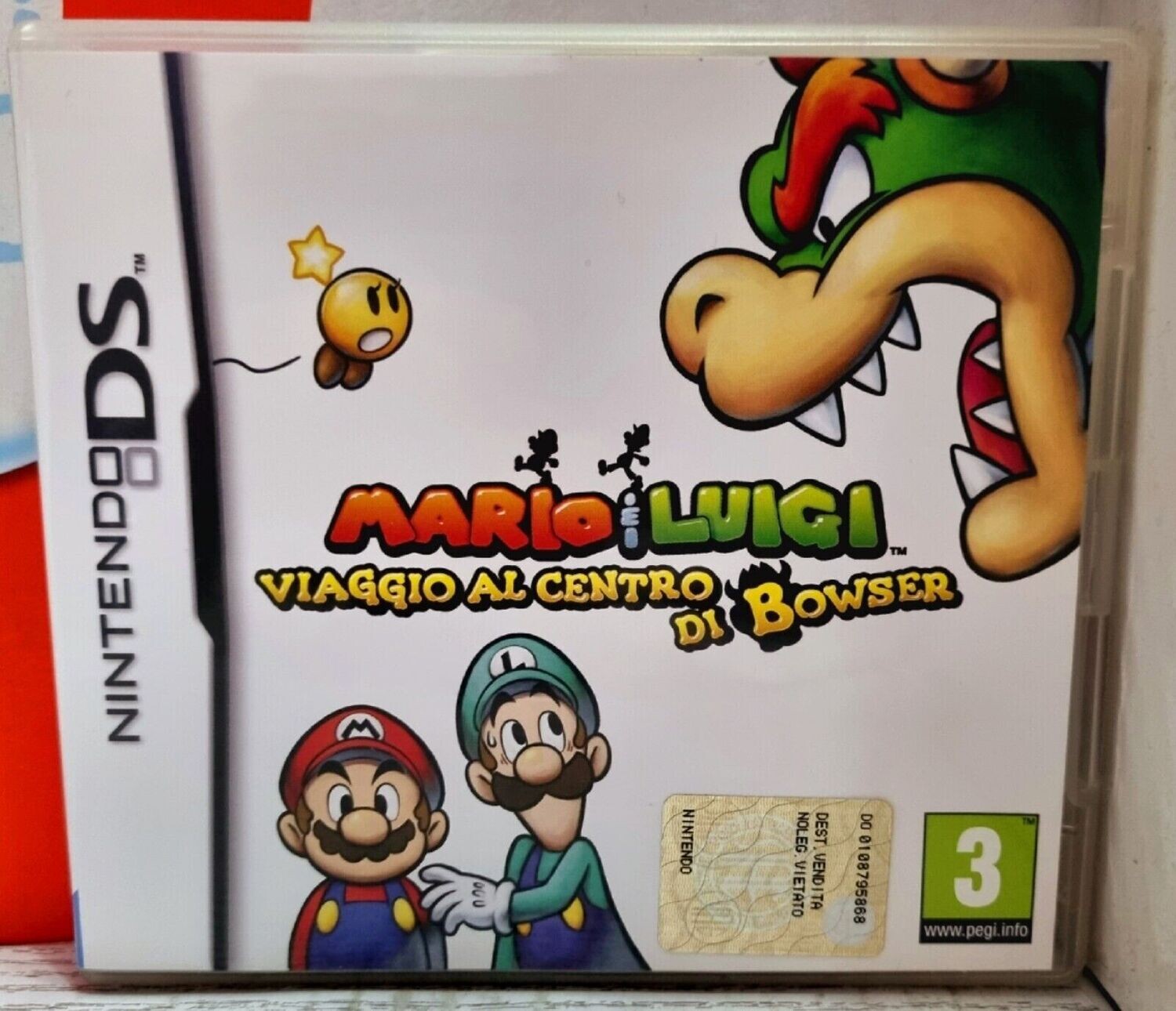 MARIO &amp; LUIGI VIAGGIO AL CENTRO DI BOWSER - NINTENDO DS ITALIANO