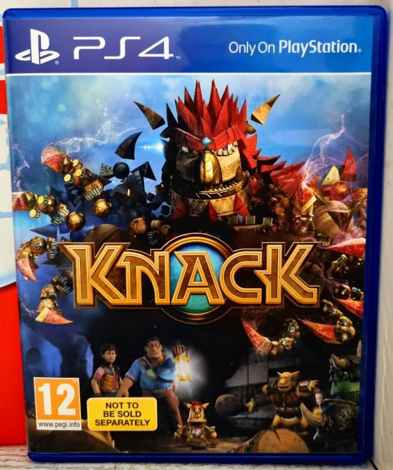 KNACK -PS4 TITOLO DI LANCIO PLAYSTATION 4