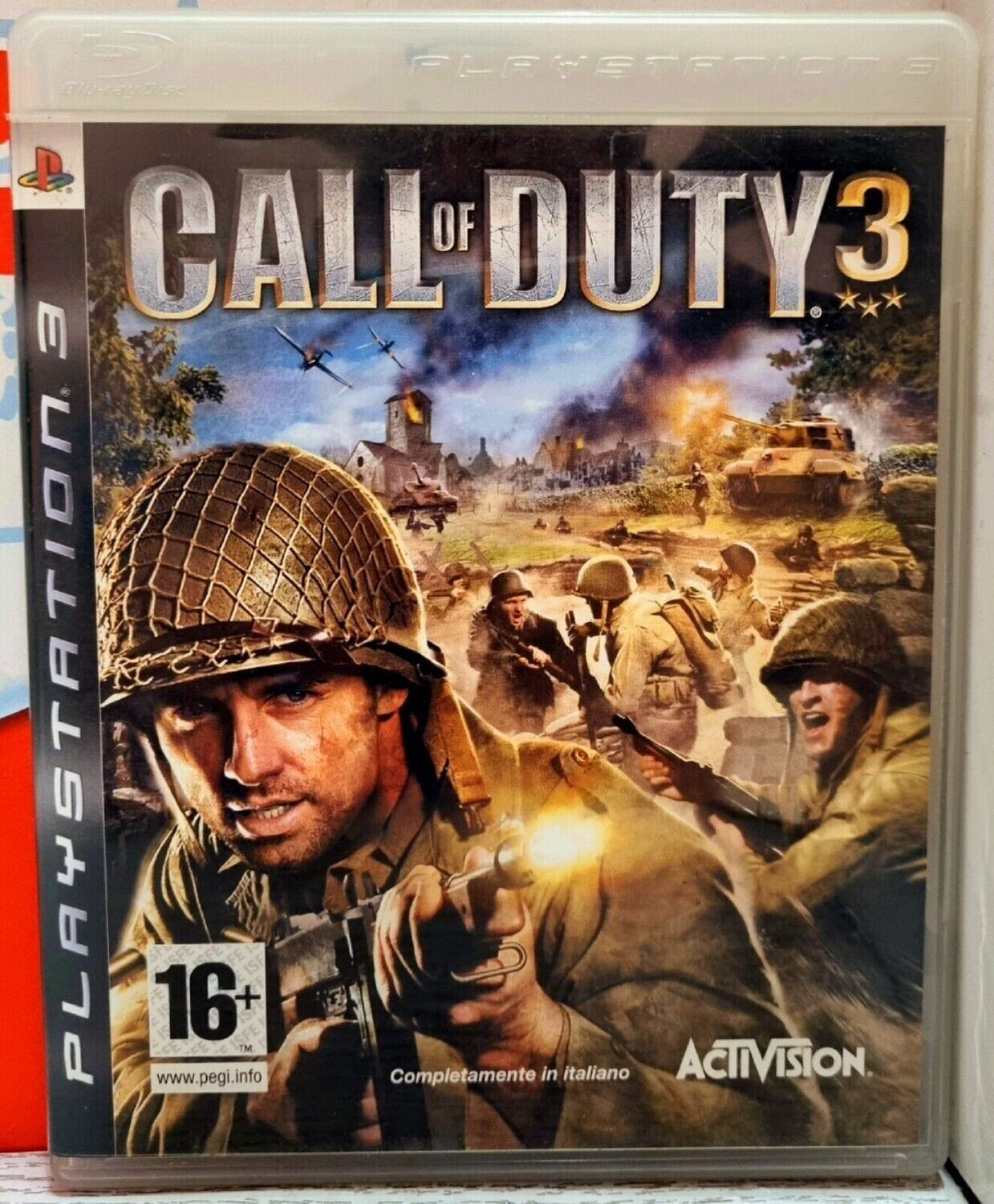 CALL OF DUTY 3 ⭐⭐⭐ COD TRE - PS3 PLAYSTATION ITALIANO PRIMA STAMPA