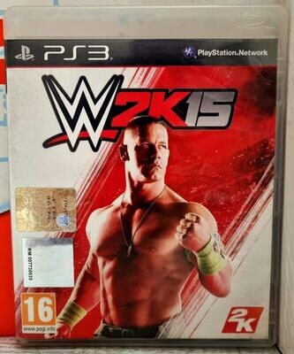 WWE 2K15 W2K15 - PS3 PLAYSTATION 3 WRESTLING EDIZIONE ITALIANA