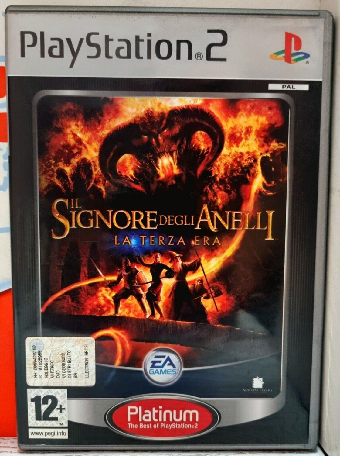 IL SIGNORE DEGLI ANELLI LA TERZA ERA - PS2 RPG PLATINUM ITALIANO