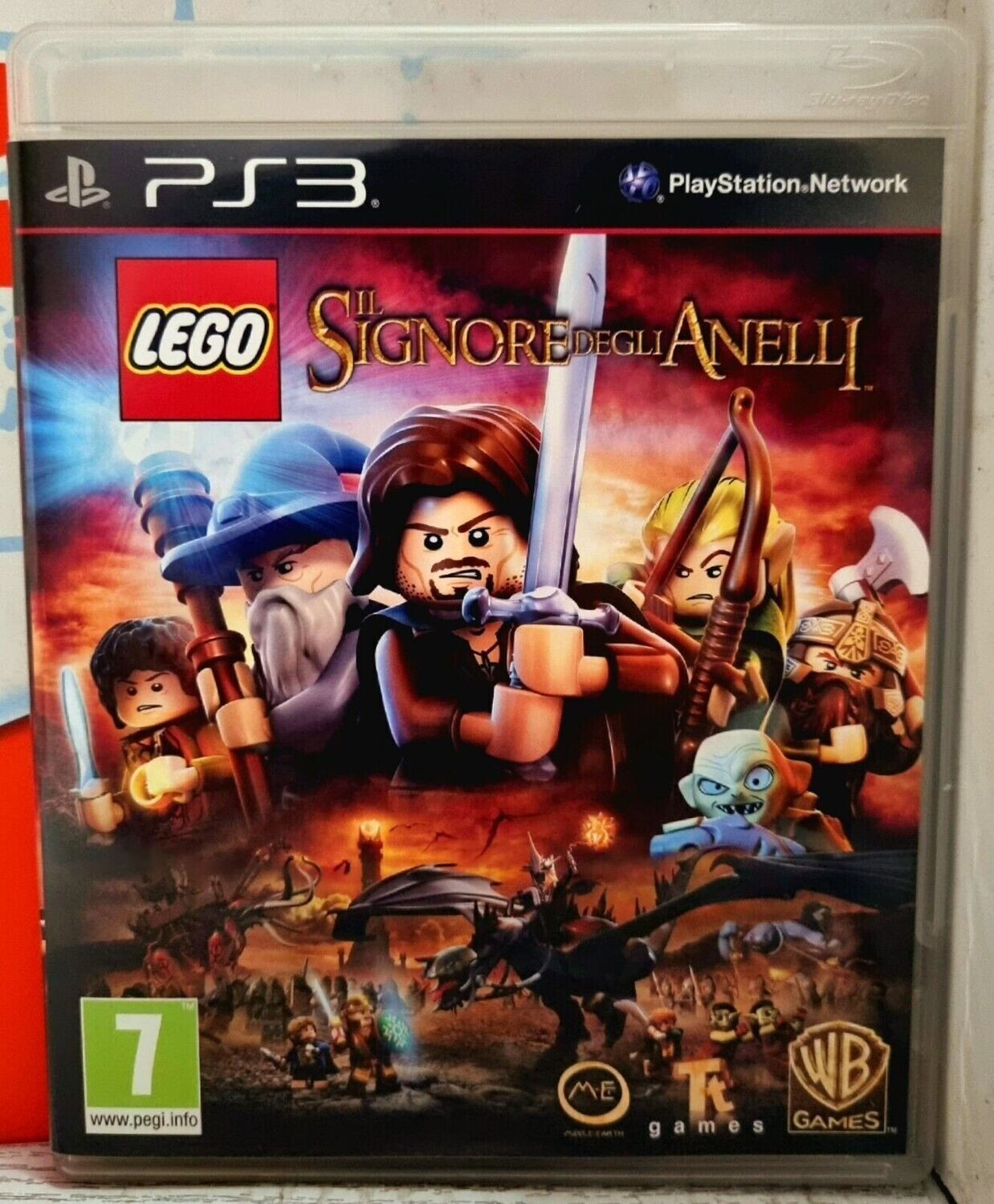 LEGO IL SIGNORE DEGLI ANELLI - PS3 PLAYSTATION 3 EDIZIONE ITALIANA