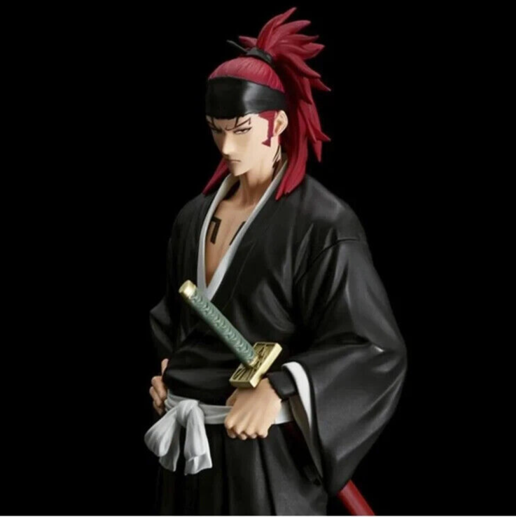 BLEACH SOLID AND SOULS - FIGURE RENJI ABARAI STATUA 17 CM BANDAI