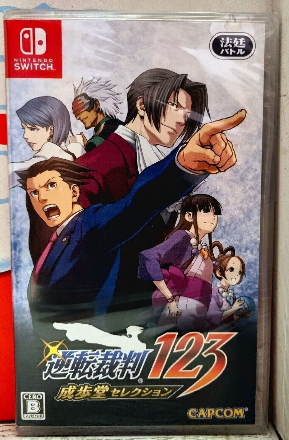 Phoenix Wright Ace Attorney Trilogy 1 2 3 - Nintendo Switch Jap/Eng