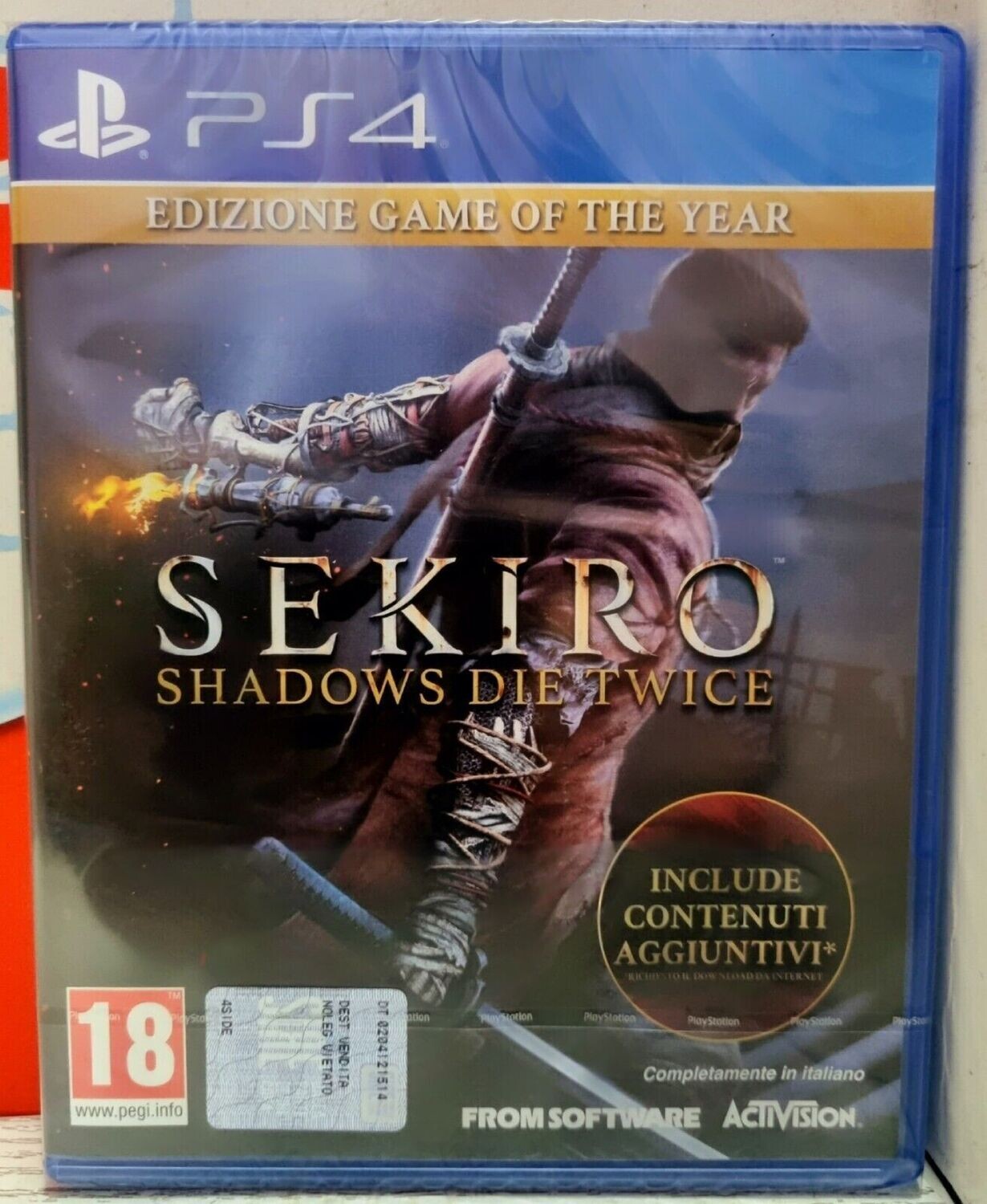 Sekiro Shadows Die Twice - Ps4 Action Rpg Edizione Goty Italiana