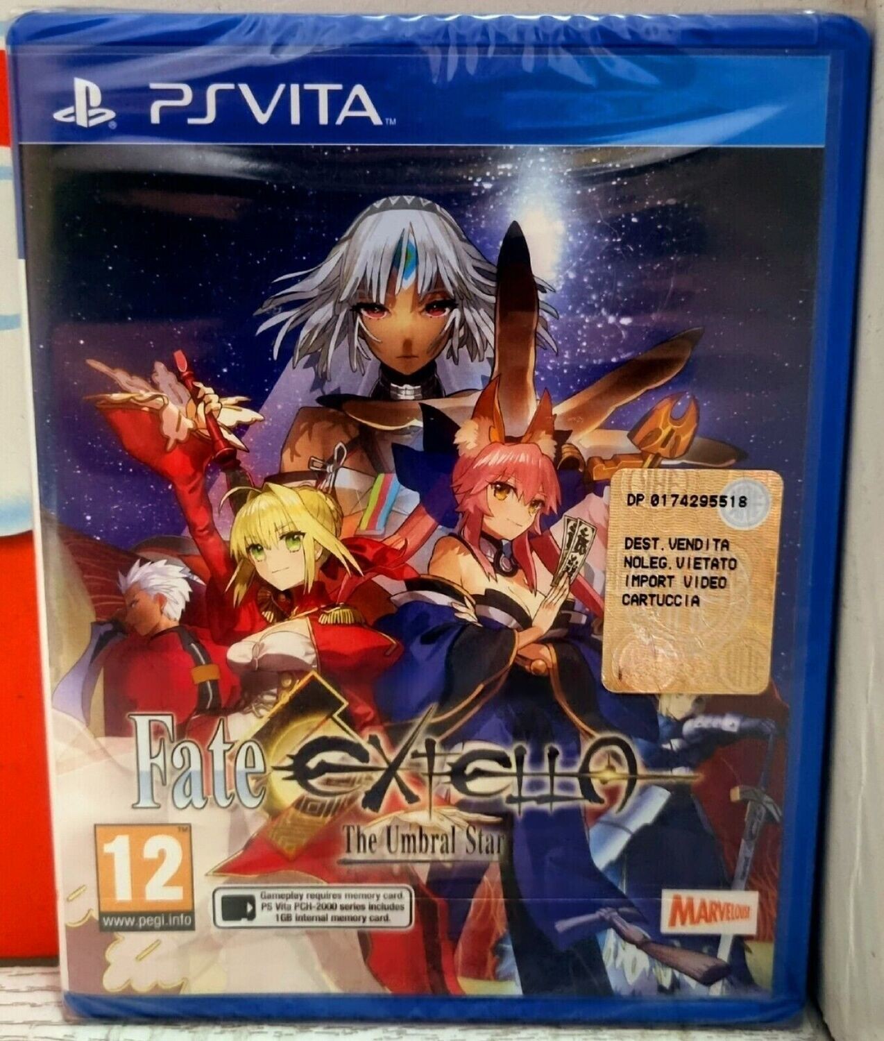 FATE/EXTELLA: THE UMBRAL STAR - PS VITA PLAYSTATION VITA ACTION JRPG