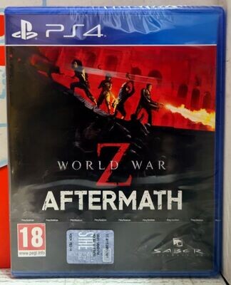 World War Z Aftermath - PS4 Playstation 4 Sparatutto Zombie