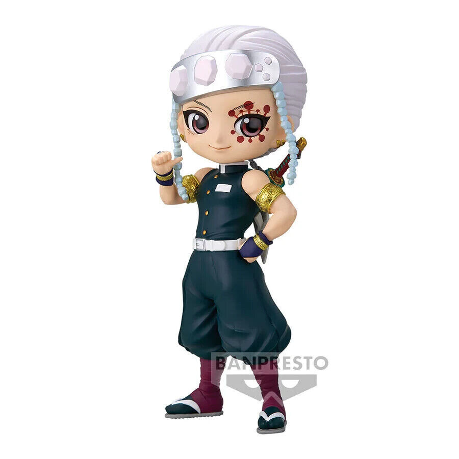 Demon Slayer Tengen Uzui Q Posket Banpresto Statua 14cm