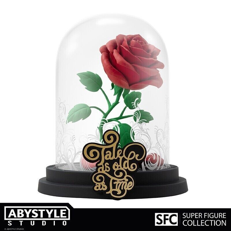DISNEY BEAUTY &amp; THE BEAST ENCHANTED ROSE FIGURE 12 CM ROSA INCANTATA