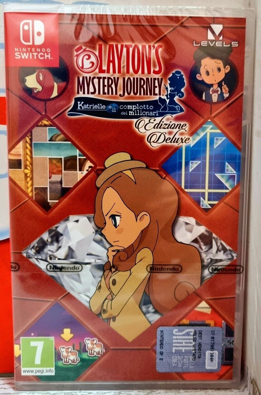 Layton Mystery Journey Katrielle E Il Complotto Dei Milionari Deluxe - Nintendo Switch