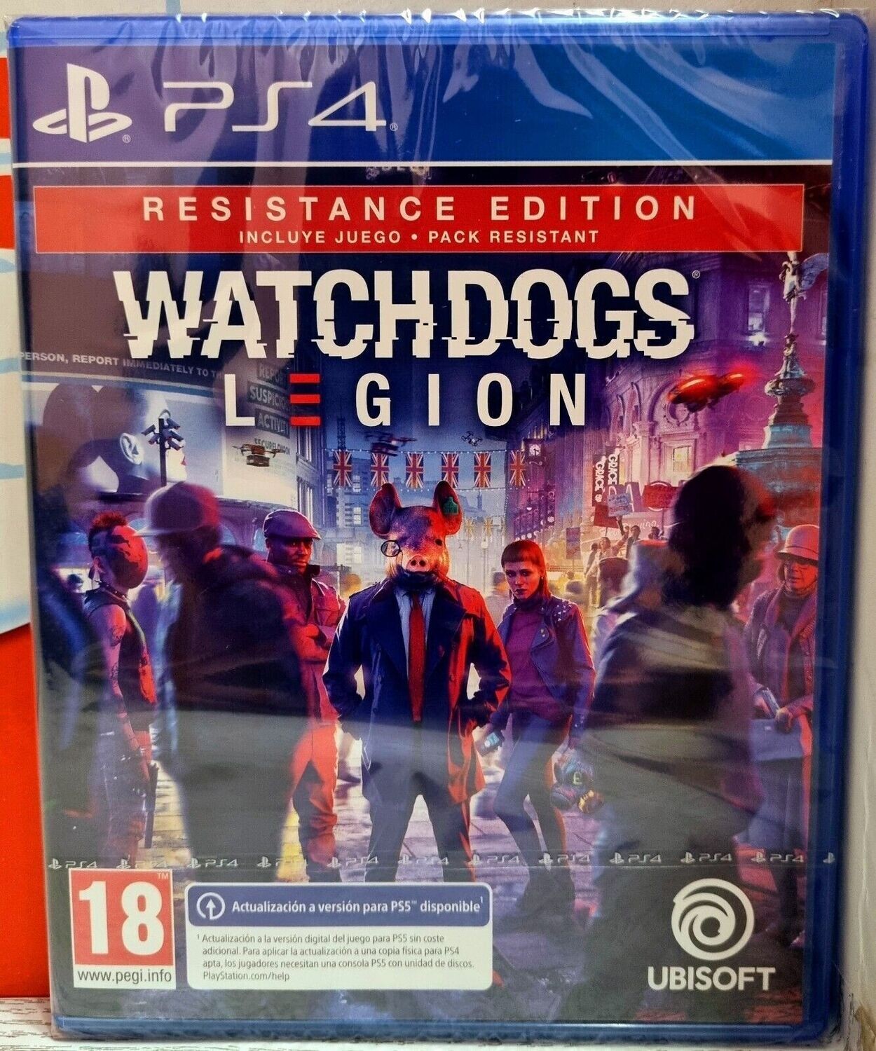 Watch Dogs Legion Resistance Edition PS4 ➠ PS5 EU Con Italiano