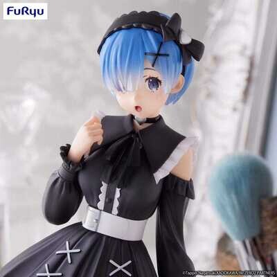 RE ZERO STARTING LIFE IN ANOTHER WORLD - REM GIRLY OUTFIT BLACK FURYU