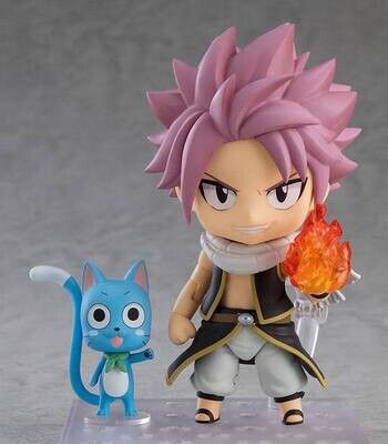 Fairy Tail Final Season Nendoroid Natsu Dragneel + Happy Action Figure 10 Cm