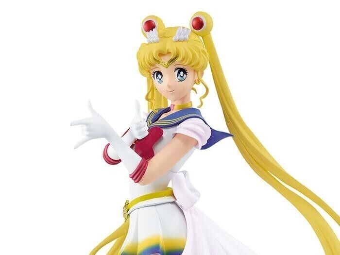 SAILOR MOON ETERNAL - SUPER SAILOR MOON STATUA 23 CM GLITTER GLAMOURS BANPRESTO