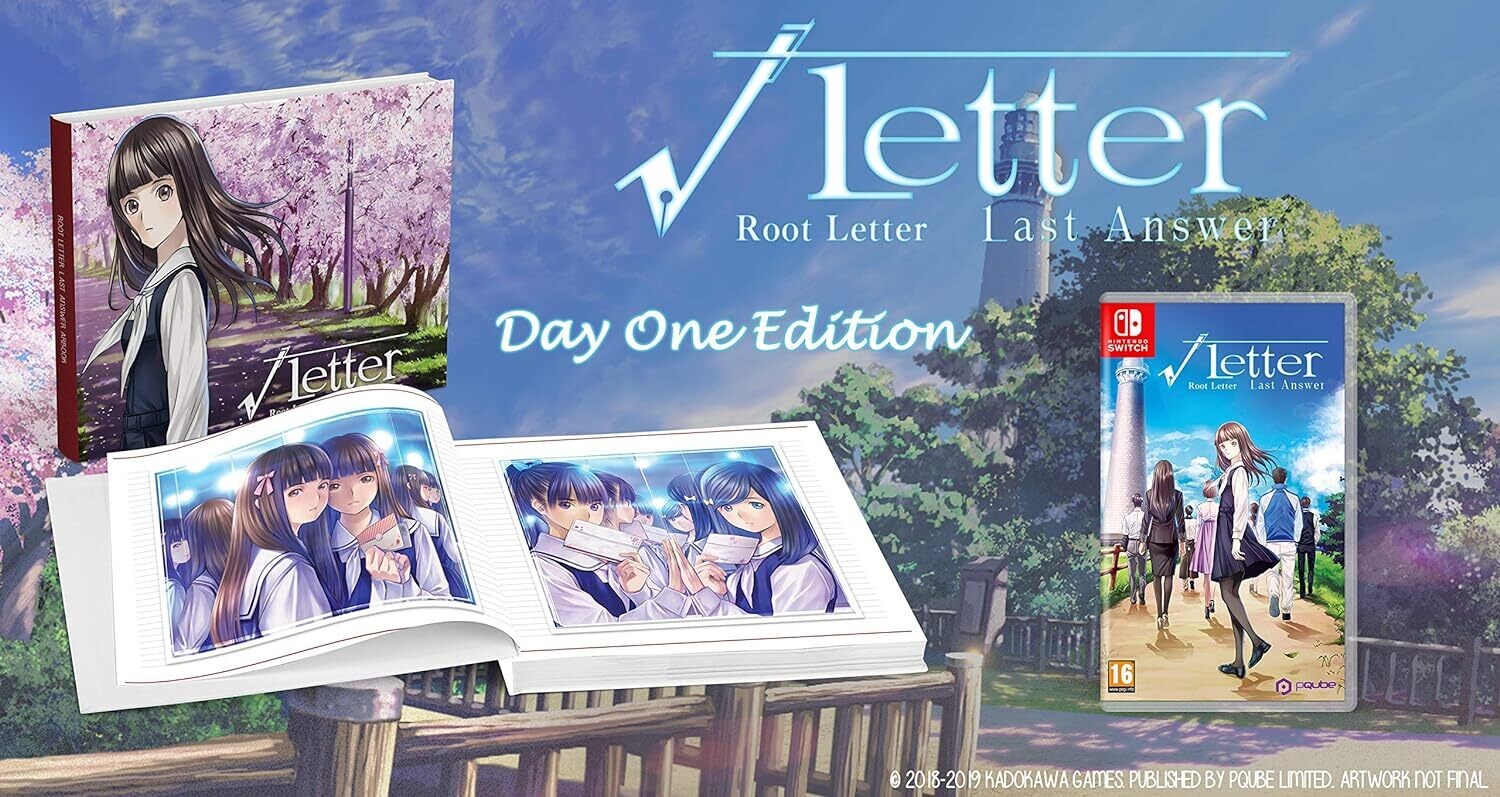 ROOT LETTER LAST ANSWER DAY ONE EDITION - NINTENDO SWITCH VISUAL NOVEL NUOVO*