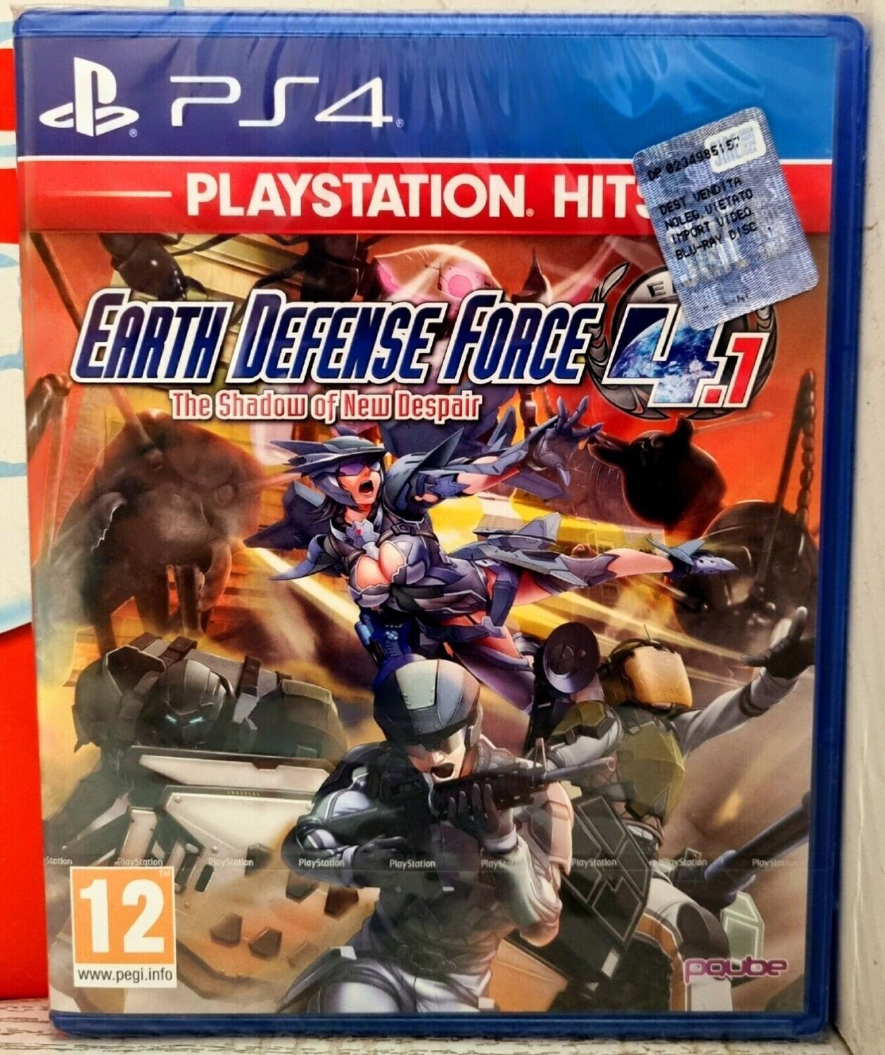 EARTH DEFENSE FORCE 4.1 THE SHADOW OF NEW DESPAIR - PS4 SPARATUTTO INGLESE