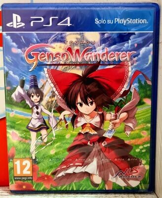 TOUHOU GENSO WANDERER - PS4 PLAYSTATION 4 JRPG ROGUELIKE COVER ITA