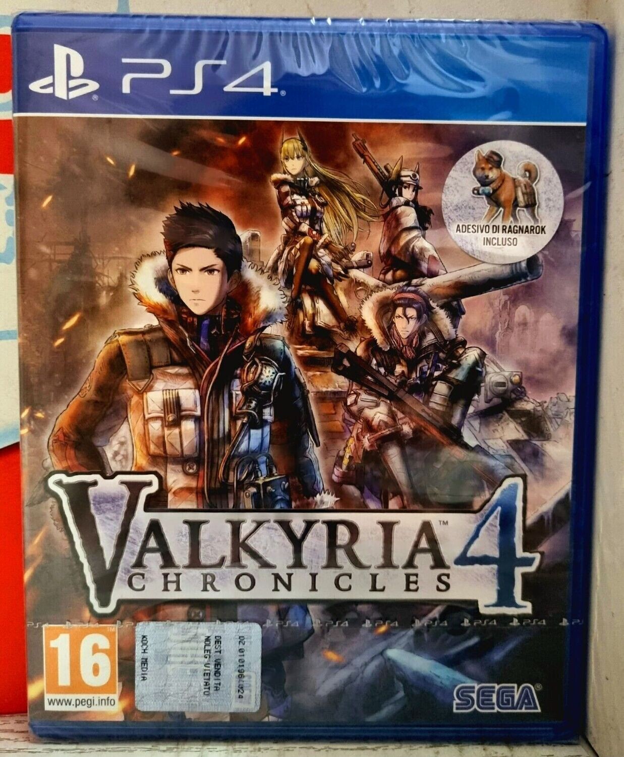 VALKYRIA CHRONICLES 4 - PS4 PLAYSTATION 4 JRPG STRATEGICO