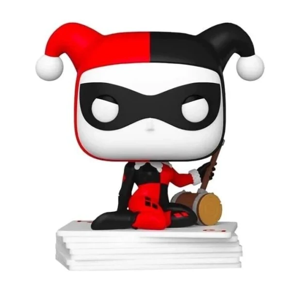 FUNKO POP DC HEROES - HARLEY QUINN WITH CARDS #454 SPECIAL EDITION
