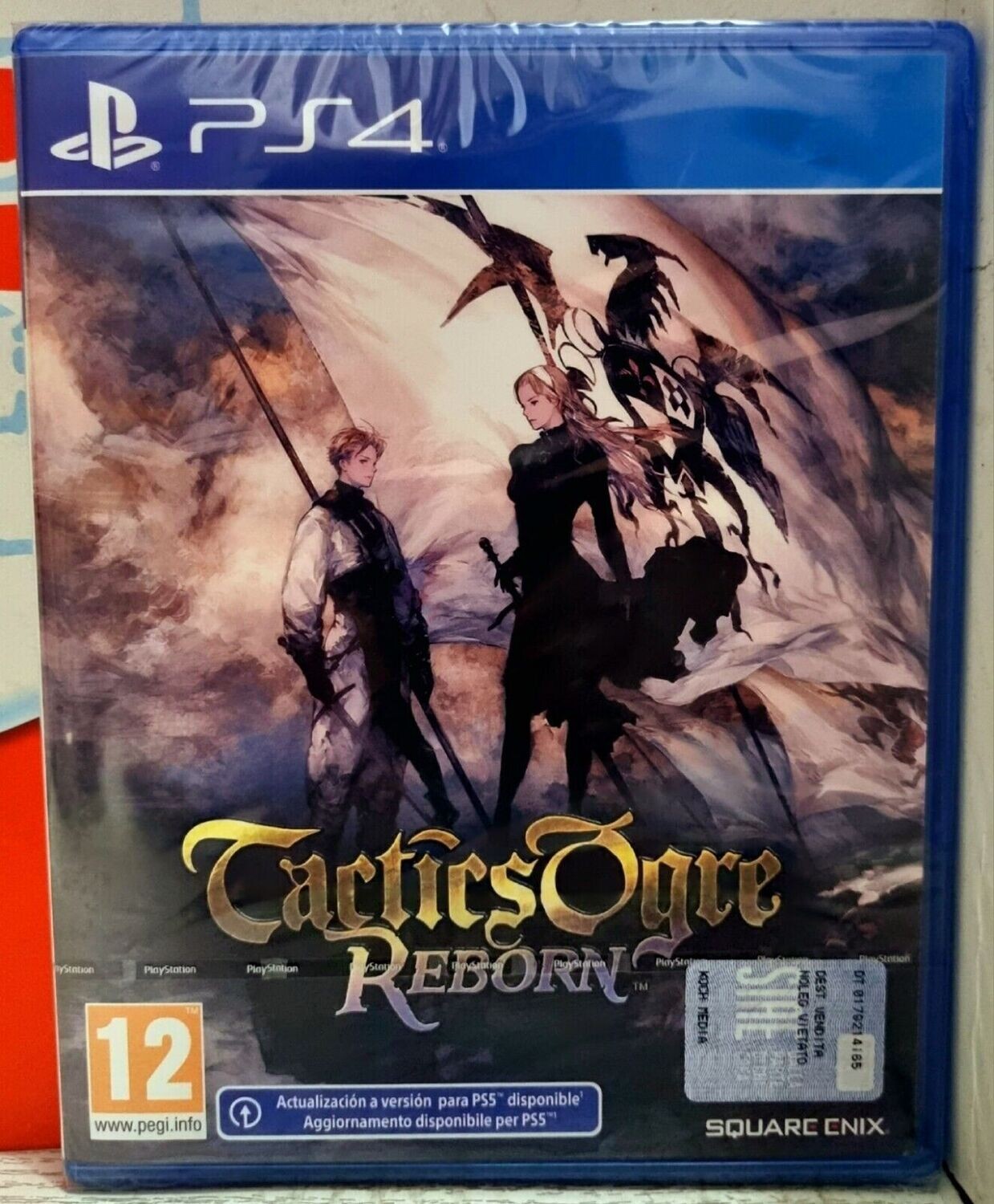 TACTICS OGRE REBORN - PS4 UPGRADE PS5 CAPOLAVORO RPG TATTICO COVER ITA/ESP