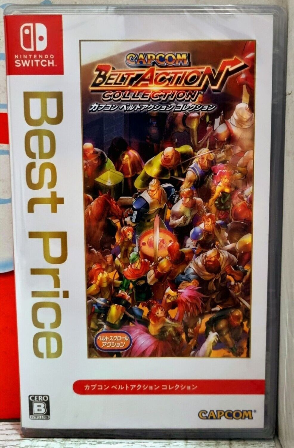 CAPCOM BELT ACTION COLLECTION NINTENDO SWITCH RACCOLTA PICCHIADURO A SCORRIMENTO