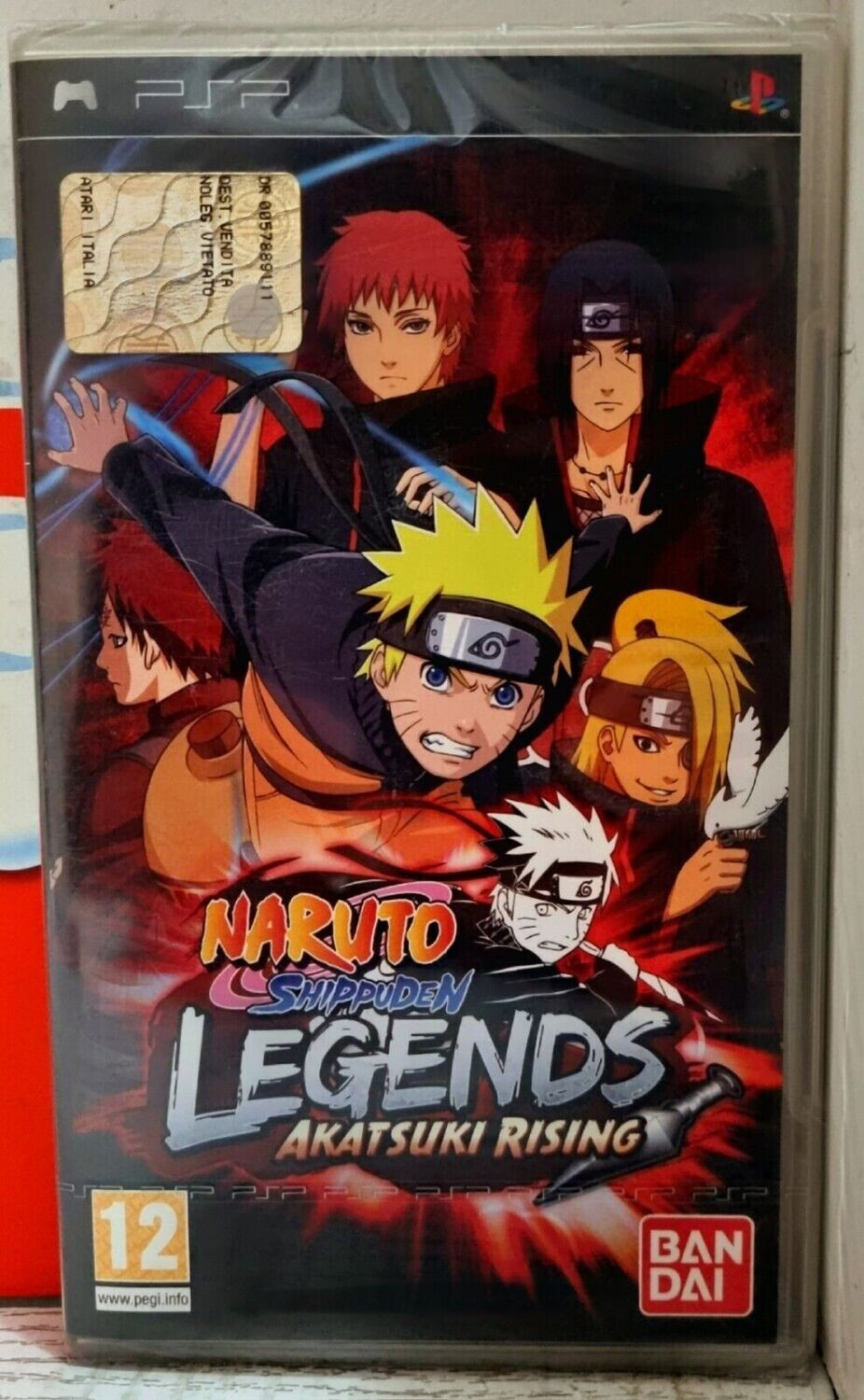 NARUTO SHIPPUDEN LEGENDS AKATSUKI RISING - SONY PSP ITALIANO