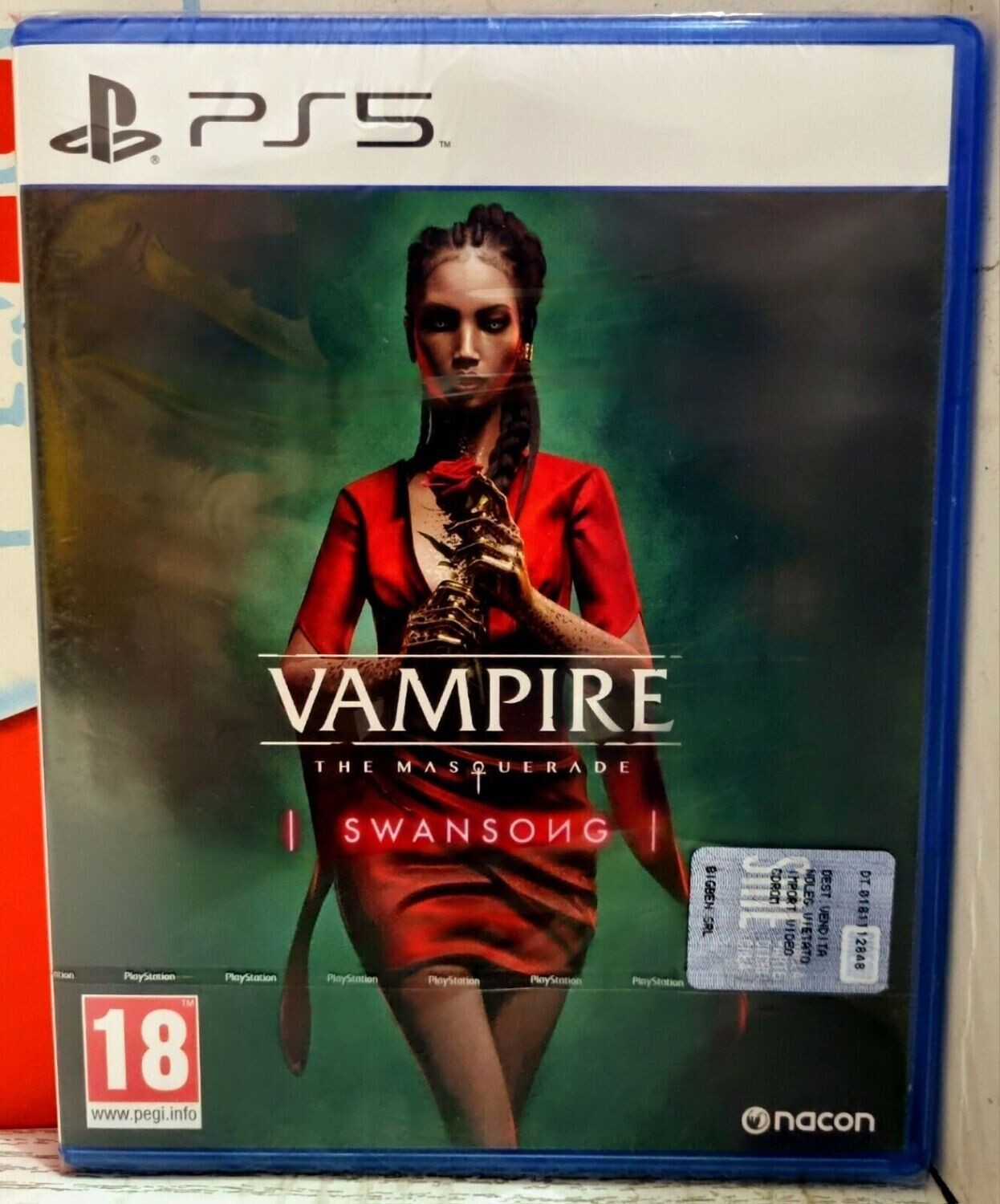 VAMPIRE THE MASQUERADE SWANSONG - PS5 PLAYSTATION 5 RPG NARRATIVO ITA NUOVO
