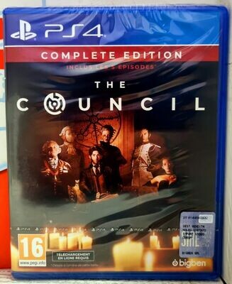 THE COUNCIL COMPLETE EDITION - PS4 PLAYSTATION 4 PAL FRANCIA CON ITALIANO