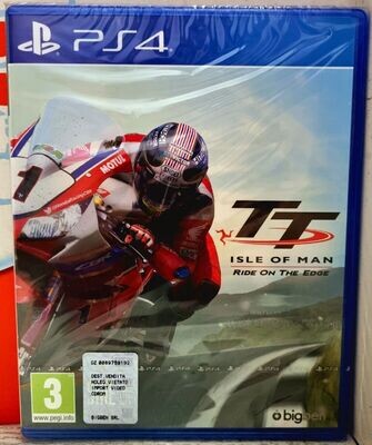 TT ISLE OF MAN RIDE ON THE EDGE - PS4 PLAYSTATION 4 RACING MOTO