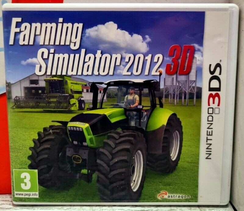 FARMING SIMULATOR 2012 3D - NINTENDO 2DS 3DS SIMULAZIONE PAL UK