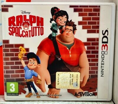 DISNEY RALPH SPACCATUTTO - NINTENDO 2DS 3DS ITALIANO
