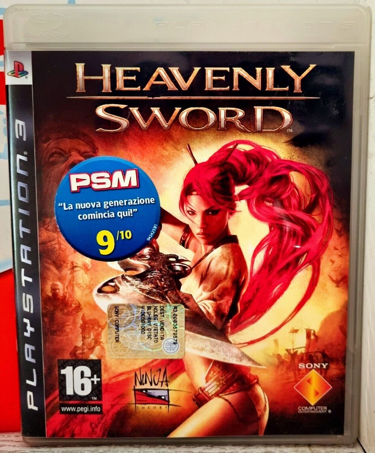 Heavenly Sword - Ps3 Playstation 3 Esclusiva Sony Prima Stampa Ita