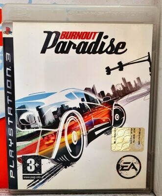 Burnout Paradise - Ps3 Playstation 3 Italiano Racing Game